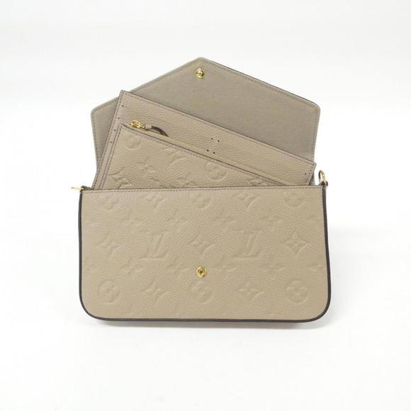 Louis Vuitton Monogram Empreinte Pochette Felicie Shoulder Bag TOURTERELLE - Picture 6 of 8